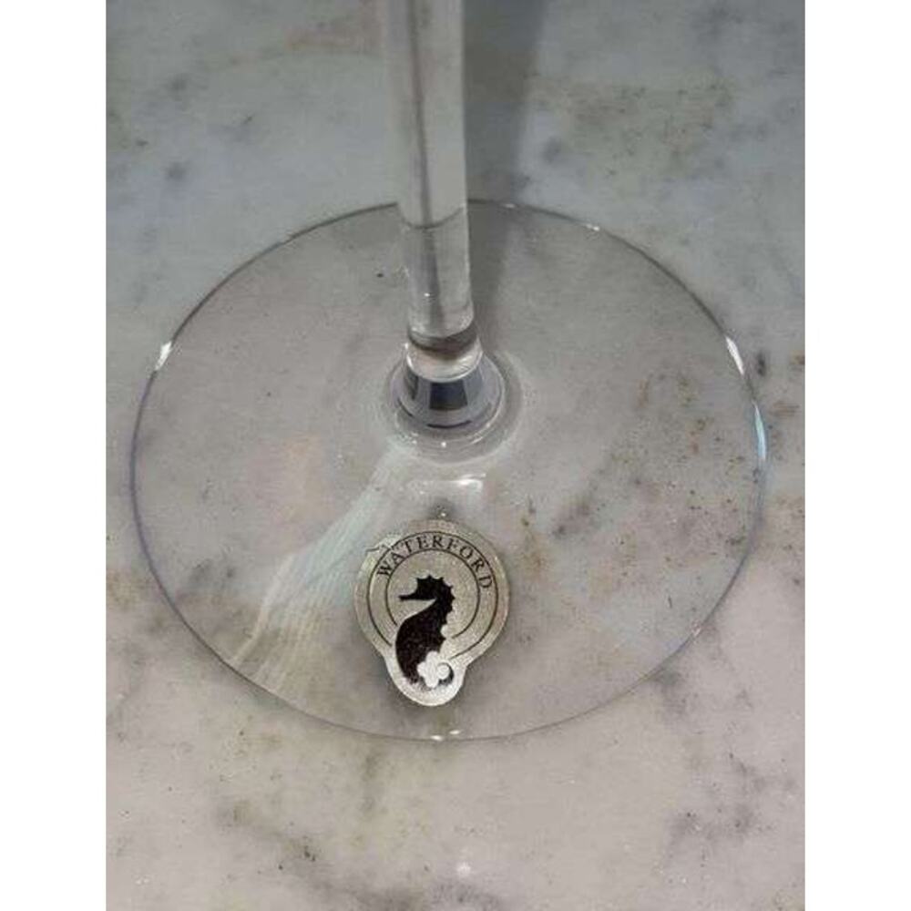 Pair of Waterford Crystal Classic Champagne Flutes Size 11" Tall - New With Box - Picture 6 of 8